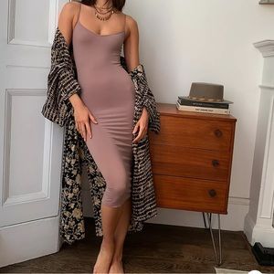 COPY - 🌺free people seamless tea Length slip knee height 36’ long